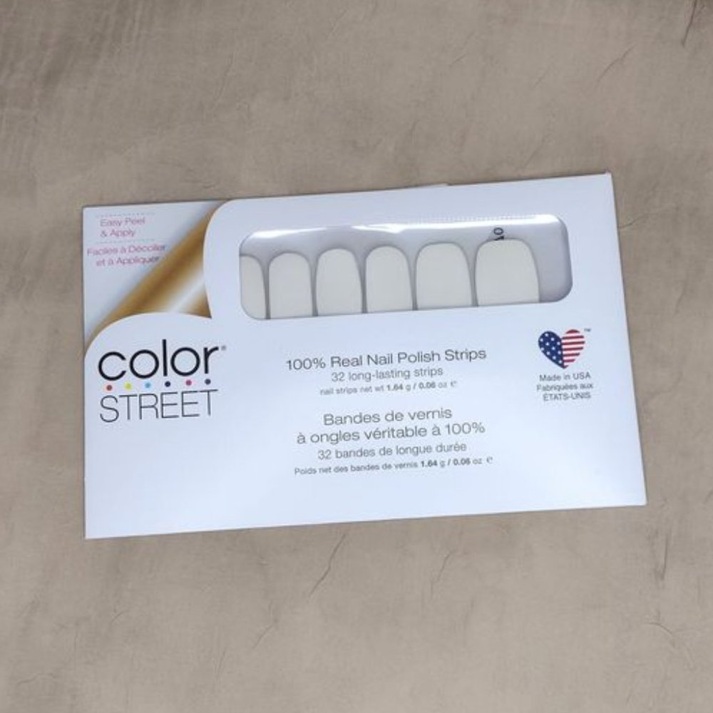 Color Street Nail Polish Strips - Clear As Day